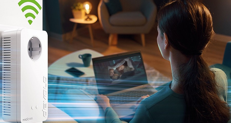 Besseres WLAN fürs Internetfernsehen und Video-Streaming Besseres WLAN fürs Internetfernsehen und Video-Streaming